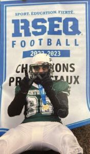 2022 centurions cadet d Line #96 champion provincial